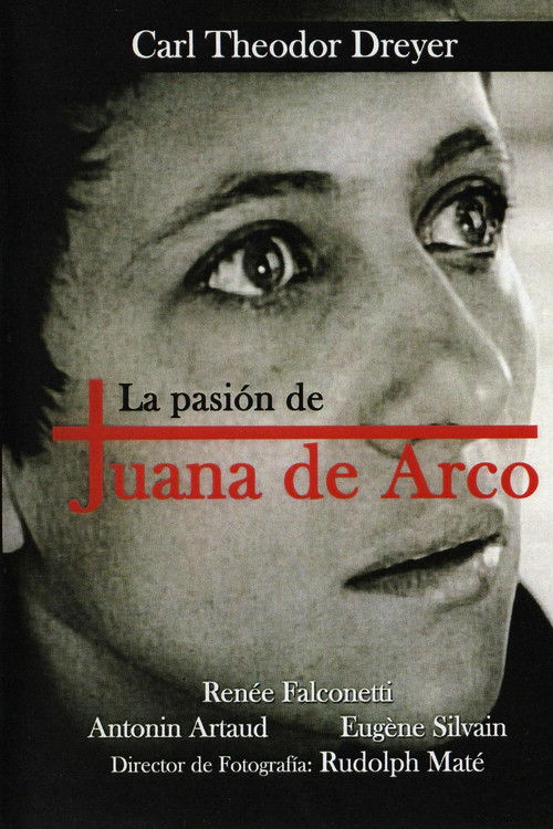 Póster de La pasión de Juana de Arco