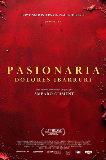 Póster de Pasionaria. Dolores Ibárruri