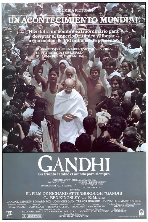 Póster de Gandhi