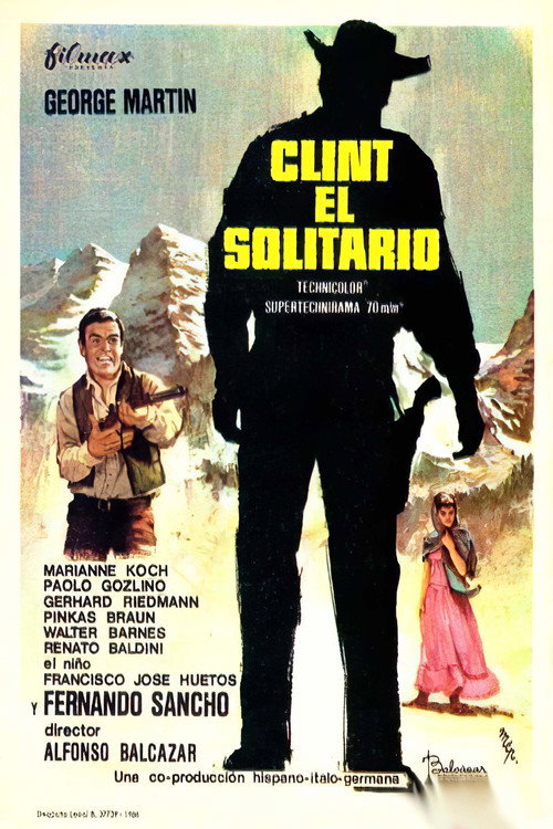 Póster de Clint el solitario