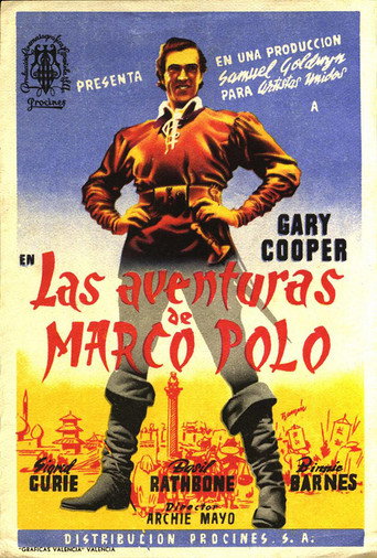 Póster de Las aventuras de Marco Polo