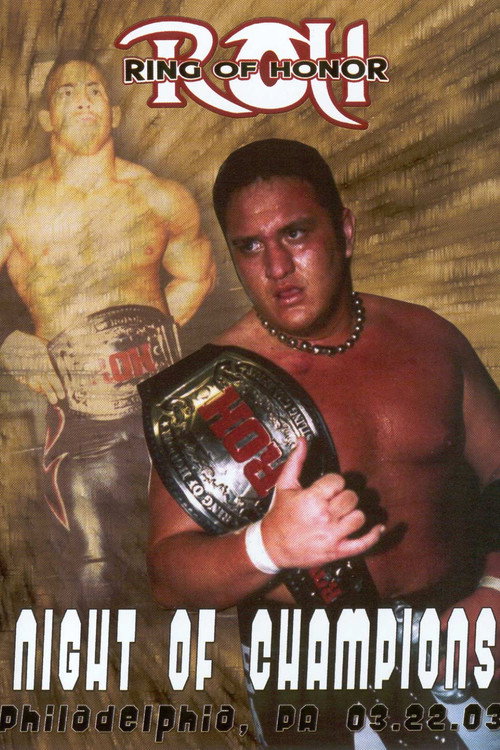 Póster de ROH: Night of Champions
