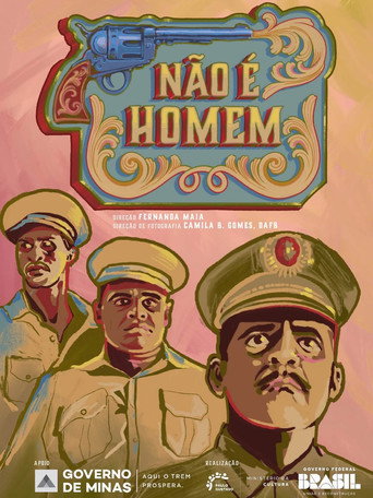 Póster de Não é homem