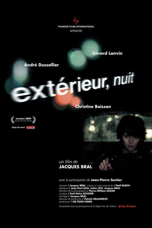 Póster de Extérieur, nuit