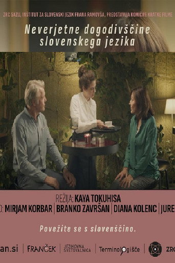 Póster de Neverjetne dogodivščine slovenskega jezika