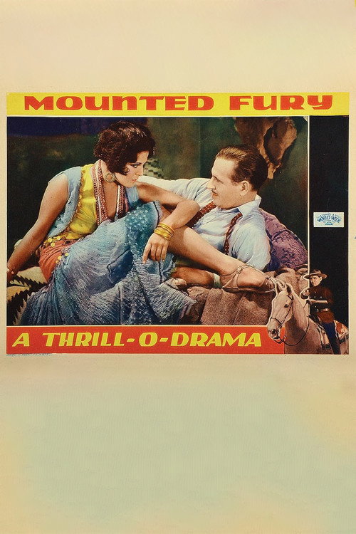 Póster de Mounted Fury