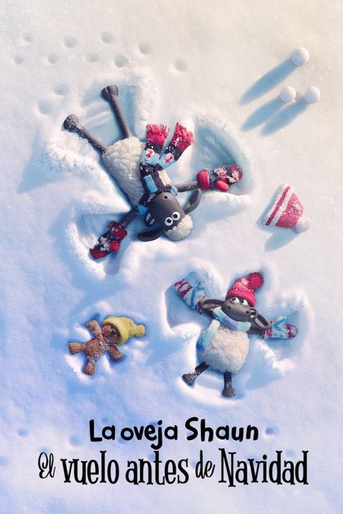 Póster de Shaun, el cordero: El vuelo antes de Navidad