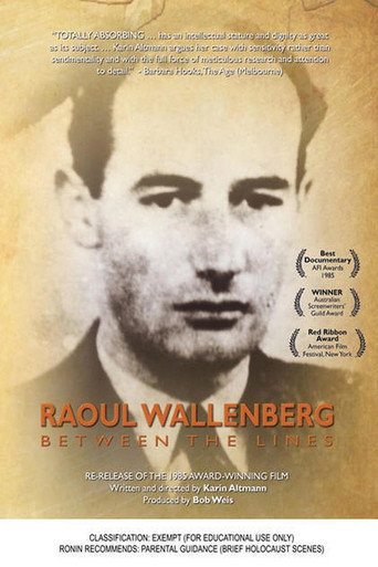 Póster de Raoul Wallenberg: Between The Lines