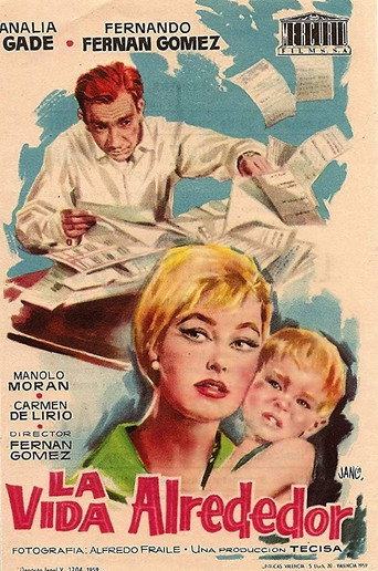 Póster de La vida alrededor