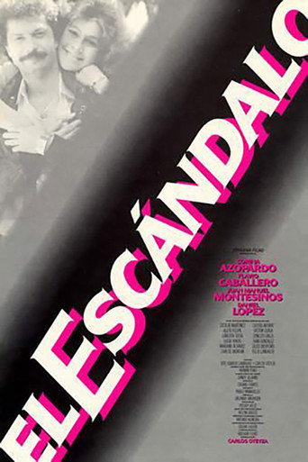 Póster de El Escándalo