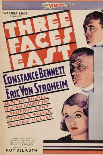 Póster de Three Faces East