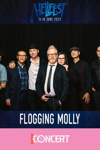 Póster de Flogging Molly - Hellfest 2023