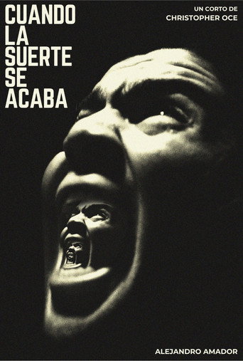 Póster de CUANDO LA SUERTE SE ACABA