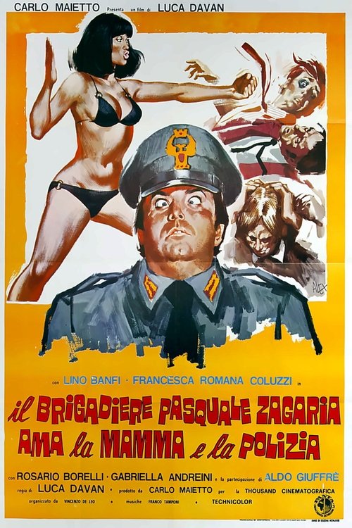 Póster de Il brigadiere Pasquale Zagaria ama la mamma e la polizia