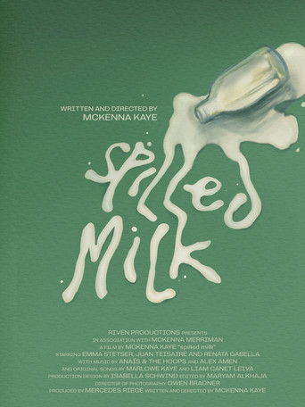Póster de spilled milk