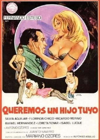 Póster de Queremos un hijo tuyo