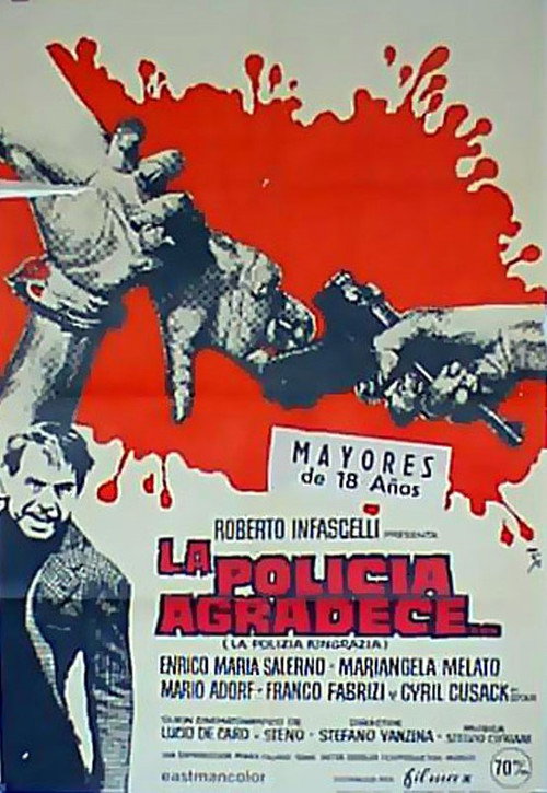 Póster de La polizia ringrazia