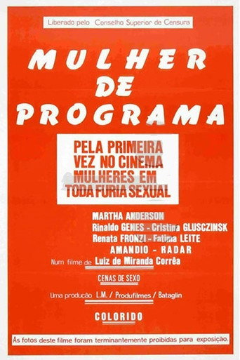 Póster de Mulher de Programa