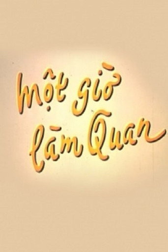 Póster de Một Giờ Làm Quan