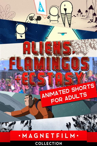 Póster de Aliens, Flamingos & Ecstasy - Animated Shorts for Adults