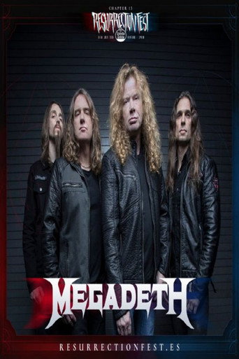 Póster de Megadeth - Live at Resurrection Fest EG 2018