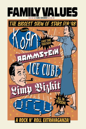 Póster de Family Values Tour '98