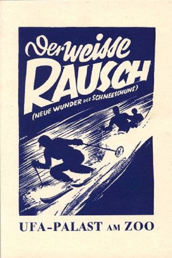 Póster de Der weiße Rausch