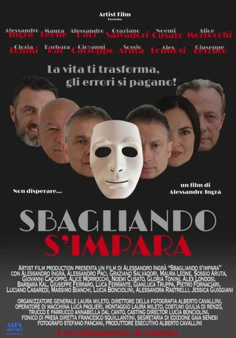 Póster de Sbagliando s’impara
