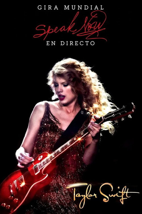 Póster de Taylor Swift: Speak Now World Tour Live