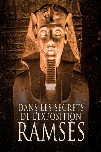 Póster de Dans les secrets de l'exposition Ramsès