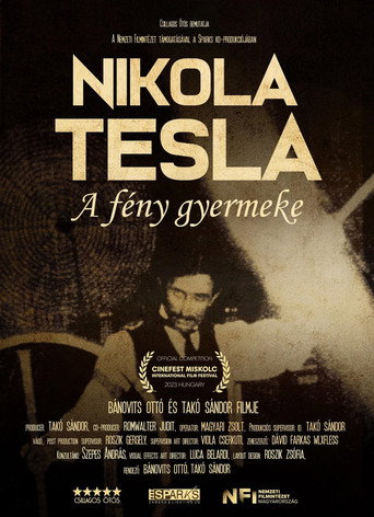 Póster de Nikola Tesla – A fény gyermeke