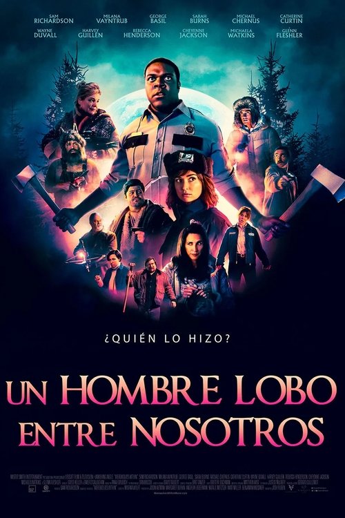 Póster de Un hombre lobo entre nosotros