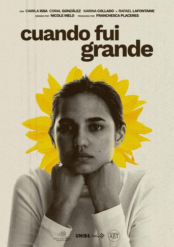 Póster de Cuando Fui Grande