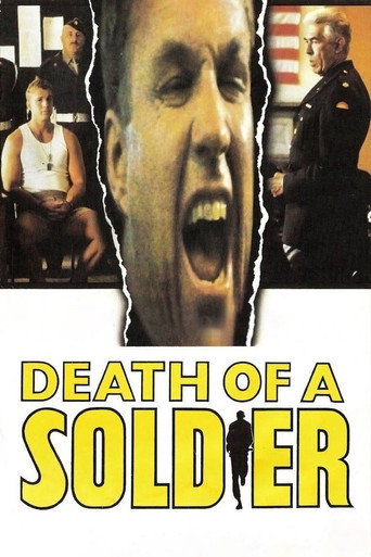 Póster de Death of a Soldier