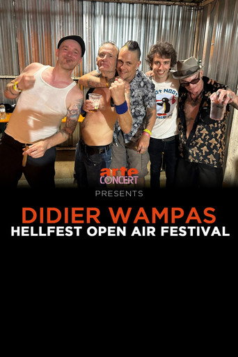 Póster de Didier Wampas - Hellfest 2024