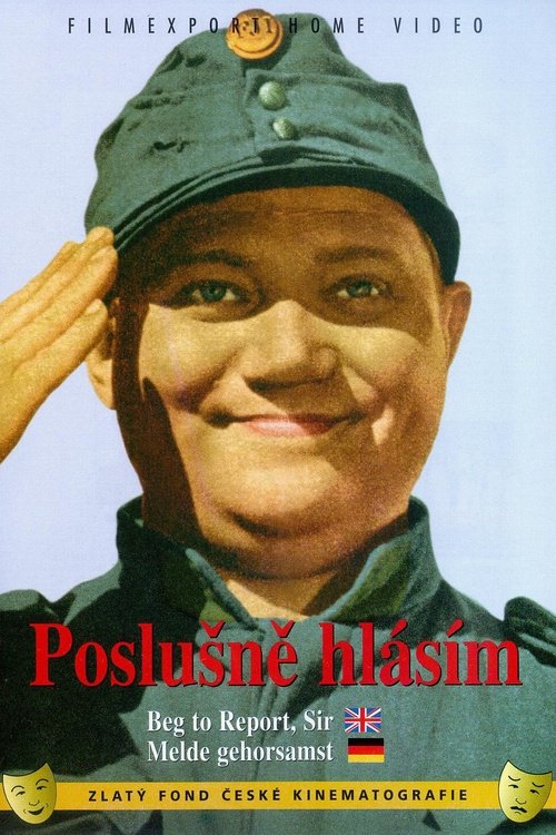 Póster de Poslušně hlásím