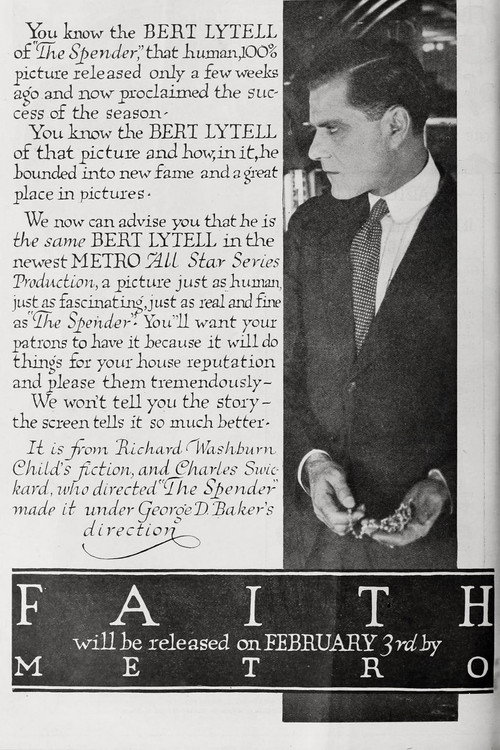 Póster de Faith