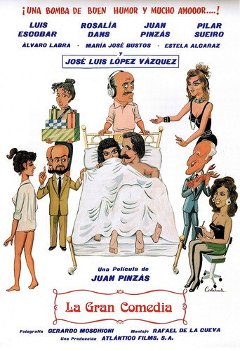 Póster de La gran comedia