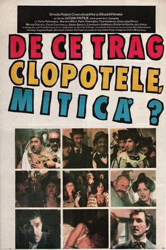 Póster de De ce trag clopotele, Mitică?