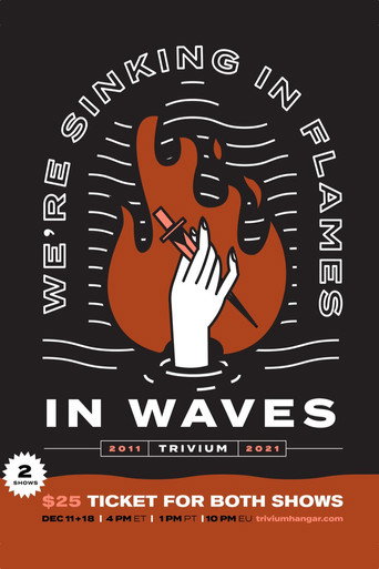 Póster de Trivium – Live From The Hangar: In Waves