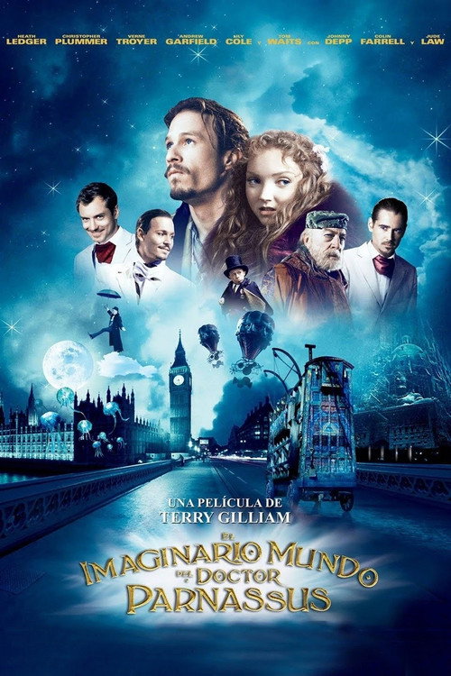 Póster de El imaginario mundo del Doctor Parnassus