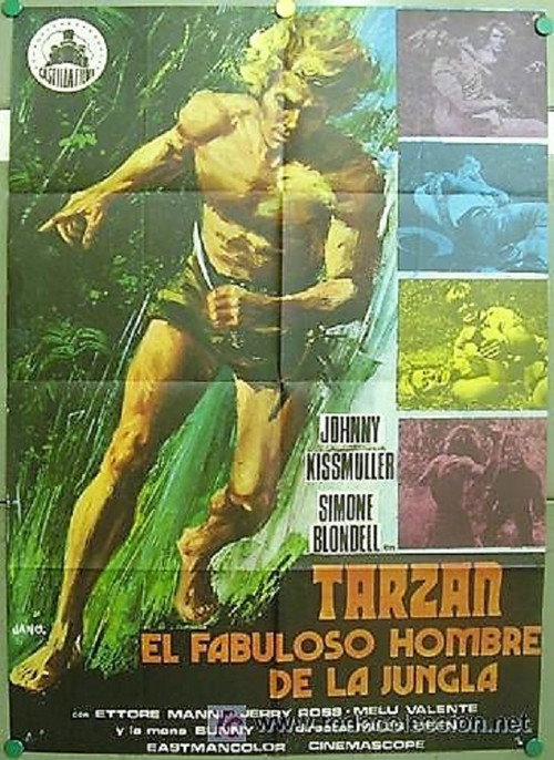 Póster de Karzan, il favoloso uomo della jungla