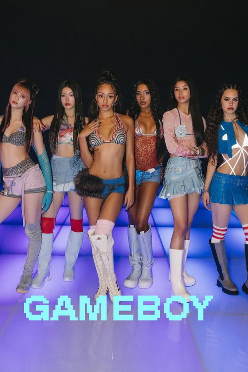 Póster de KATSEYE (캣츠아이) "Gameboy” Official MV