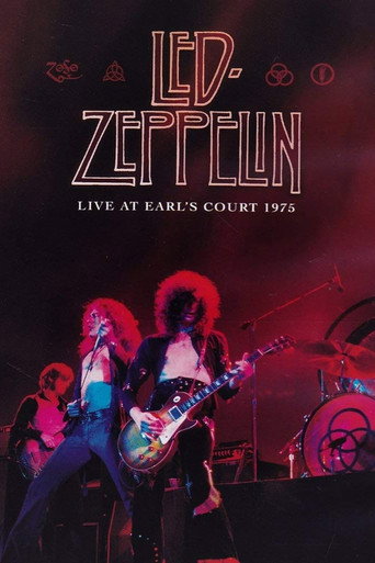 Póster de Led Zeppelin: Live At Earl's Court 1975