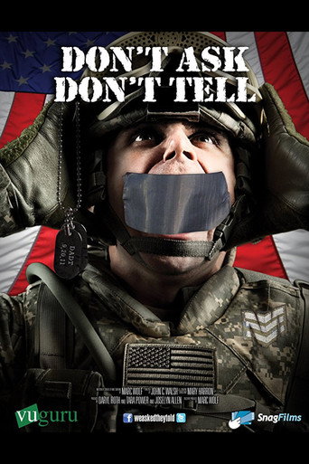 Póster de Don't Ask, Don't Tell