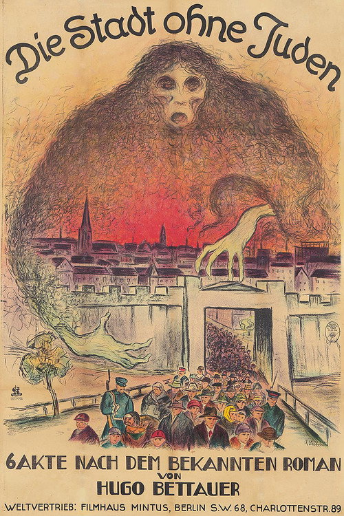 Póster de Die Stadt ohne Juden