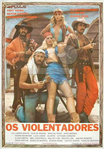 Póster de Os Violentadores
