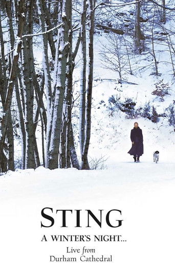 Póster de Sting: A Winter's Night...Live From Durham Cathedral