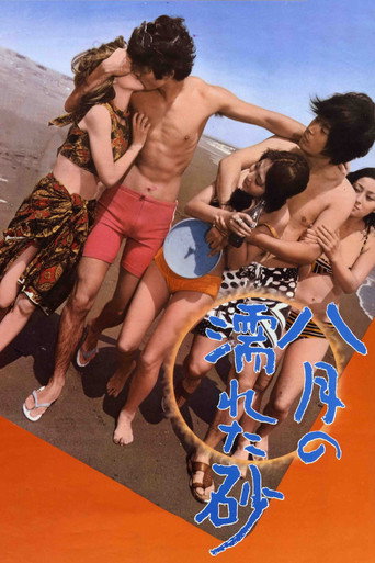 Póster de 八月の濡れた砂