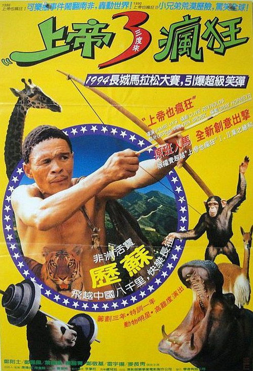 Póster de Los dioses deben estar locos en China